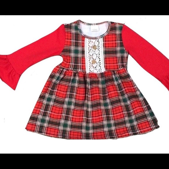 Holiday Plaid Dress - Picture 1 of 1